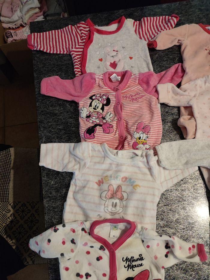 Lot de 7 pyjamas fille 3 mois - photo numéro 2