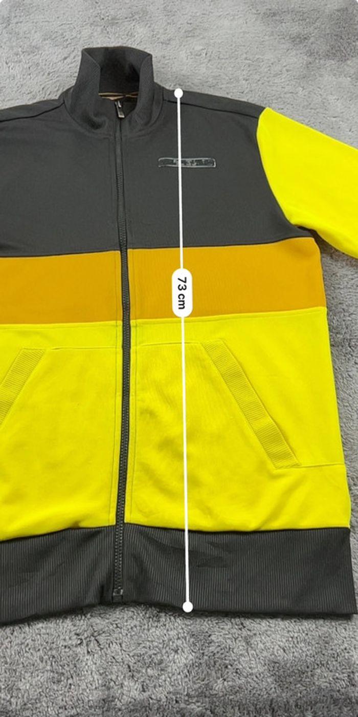 👕 Veste de sport Adidas Chelsea Noir et Jaune Taille M 👕 - photo numéro 3