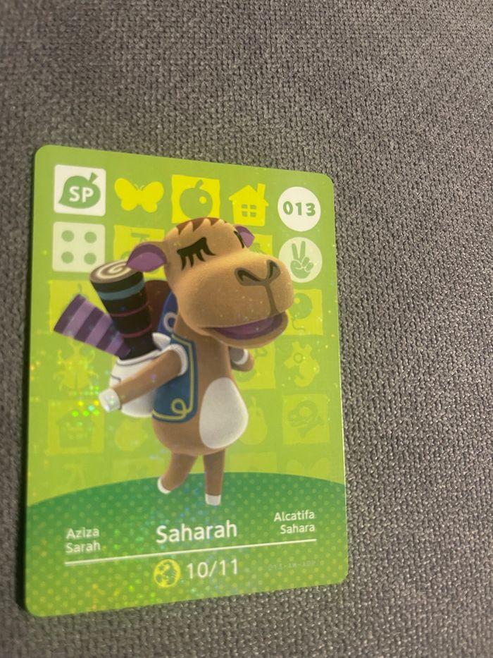 Carte amiibo Sarah