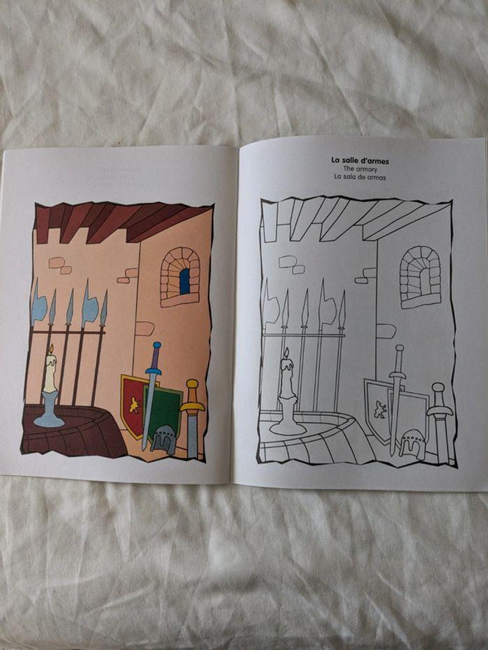 Livre coloriage châteaux forts - photo numéro 4