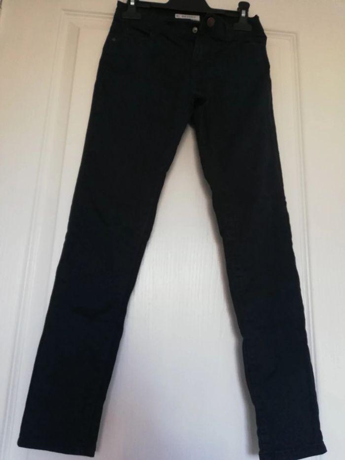 Pantalon bleu marine skinny 9 ans - photo numéro 6