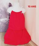 Jolie robe fille sergent-major taille 10 ans