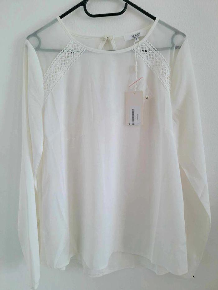 blouse élégante blanche M&G - photo numéro 1