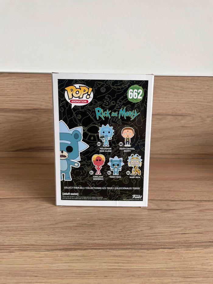 Figurine Funko Pop Rick et Morty : Teddy Rick Classique 662 - photo numéro 3