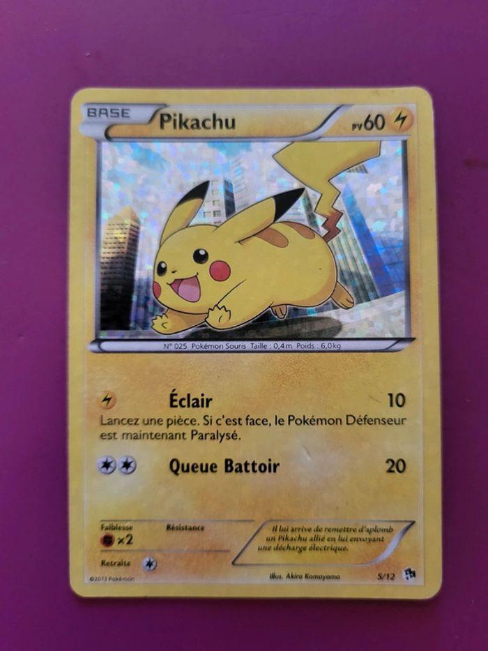 Carte pokemon pikachu - photo numéro 1