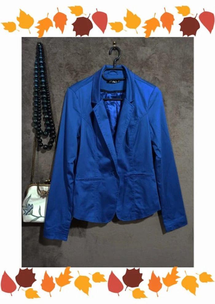 Veste bleue - photo numéro 1