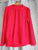 Haut rouge cache cache taille xl