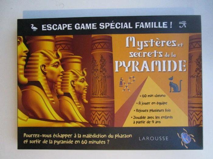 Escape game spécial famille - mystères et secrets des pyramides - photo numéro 1