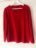 Pull maille rouge Anna Karel taille S