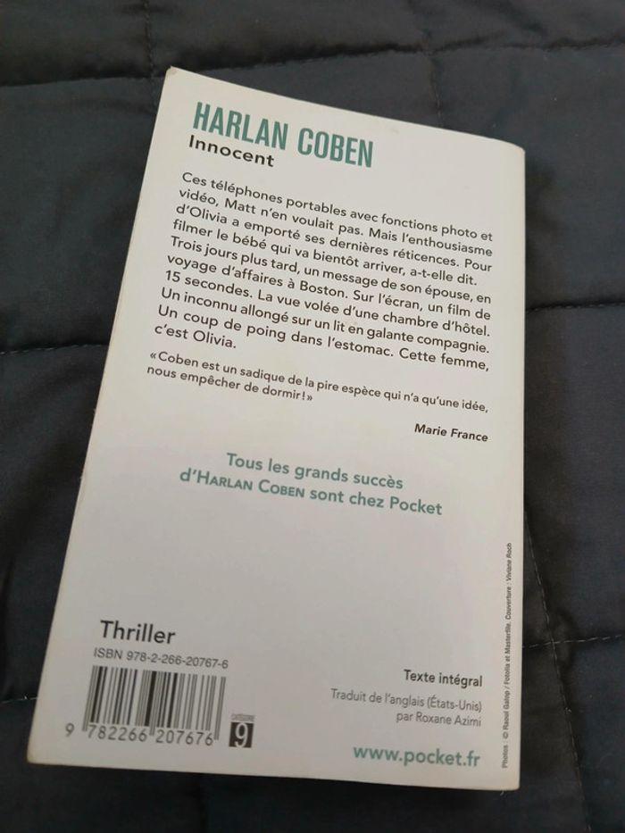 Livre "Innocent" de Harlan Coben. - photo numéro 2