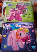 Livre puzzle  mon petit  poney