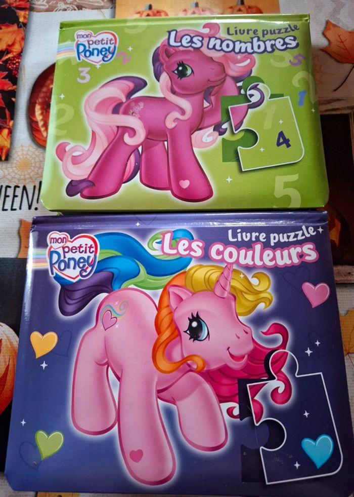 Livre puzzle  mon petit  poney - photo numéro 1