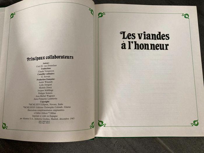 Livre cuisine "les viandes à l'honneur" - photo numéro 3