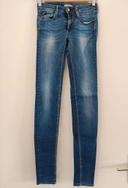 Jean skinny bleu Le temps des cerises