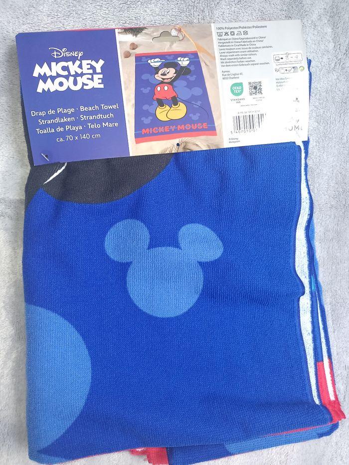 Serviette Drap de plage bain Mickey mouse Disney - photo numéro 4