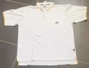 [21] Polo blanc Adidas taille L