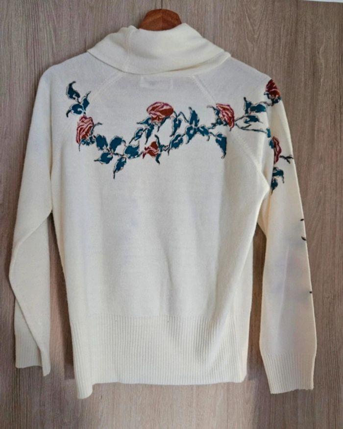 Pull col roulé fleuri  🌸 - photo numéro 5