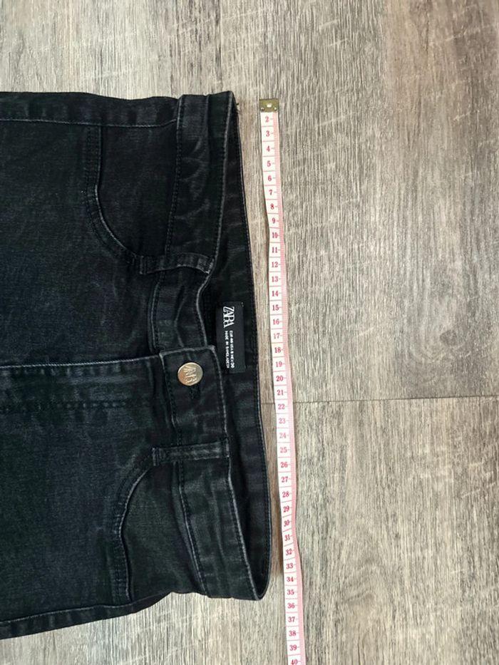 Jeans skinny noir taille haute Zara - photo numéro 3