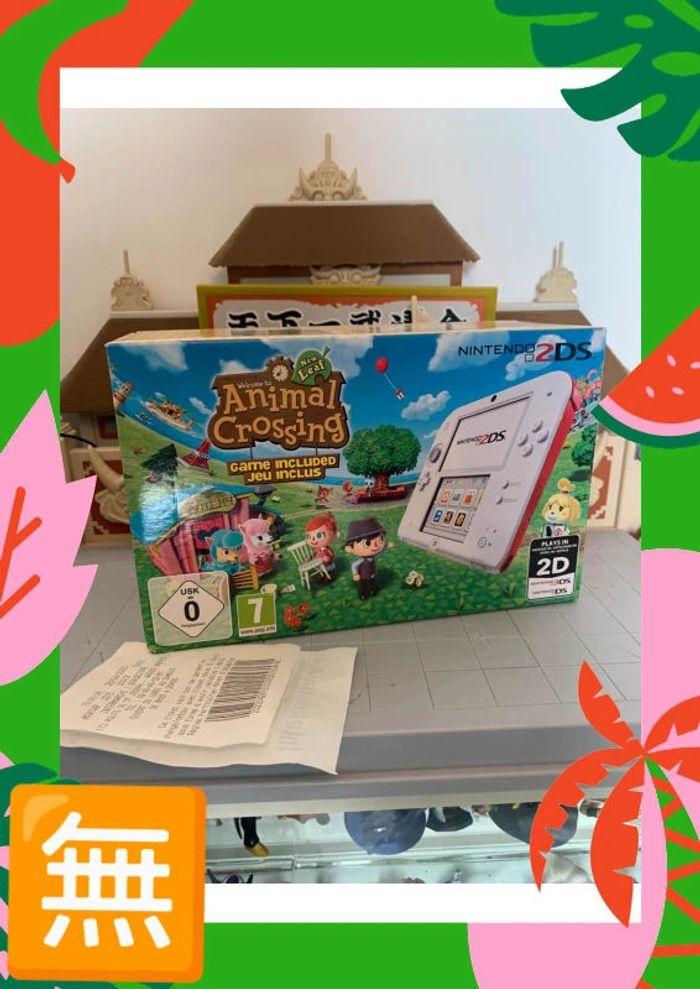 Pack collector neuf Nintendo 2Ds édition Animal crossing + Jeu + facture + Garantie 2 ans - photo numéro 2