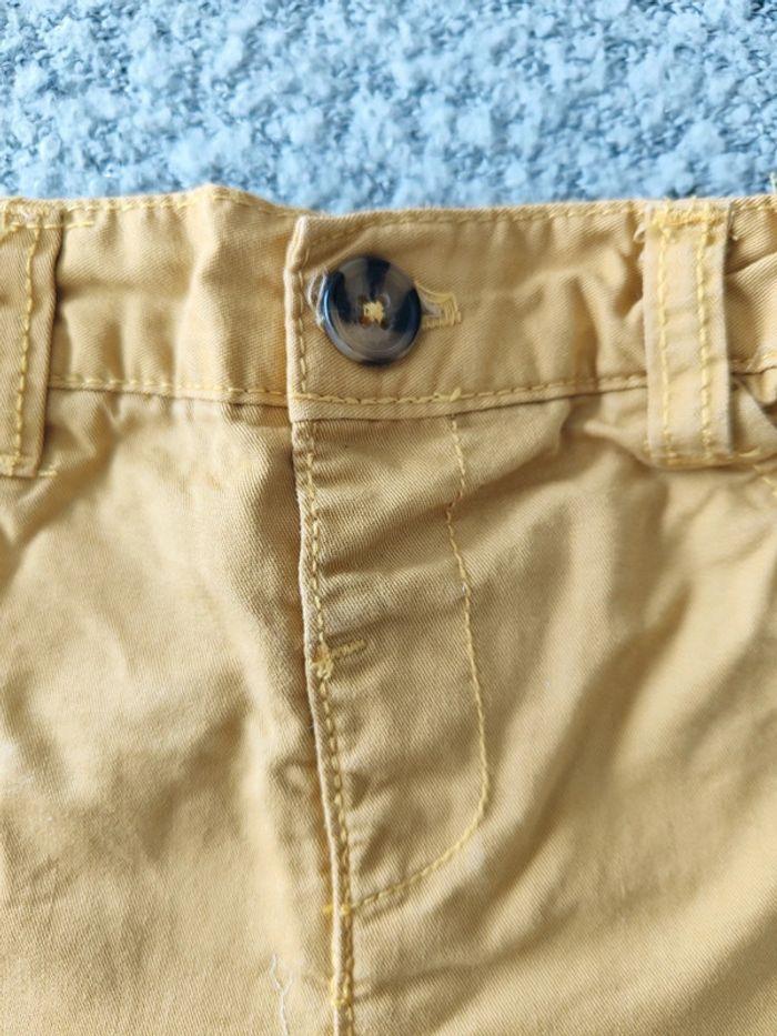 Pantalon carotte jaune - photo numéro 4