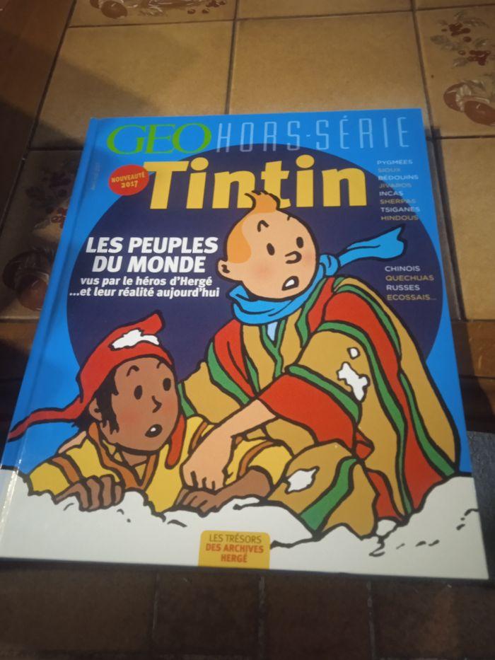 Geo, hors-série tintin les peuples du monde - photo numéro 1