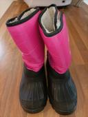 Bottes de ski rose 31