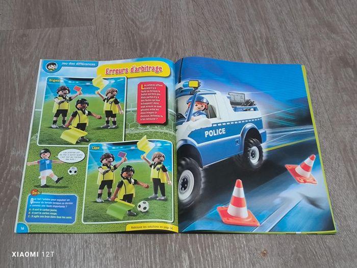 Livre Playmobil numéro spécial tournoi football - photo numéro 4