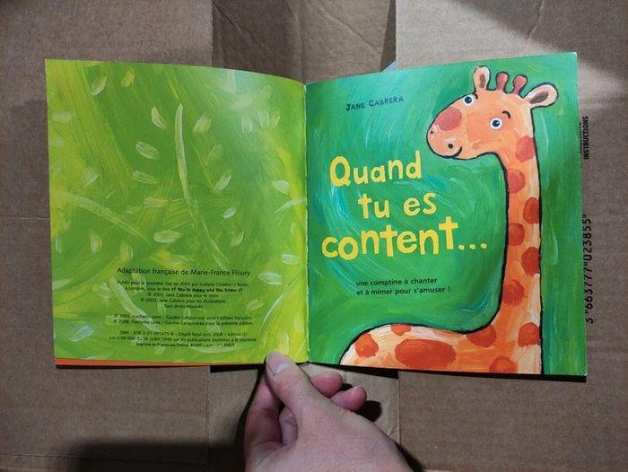 Livre quand tu es content - photo numéro 3