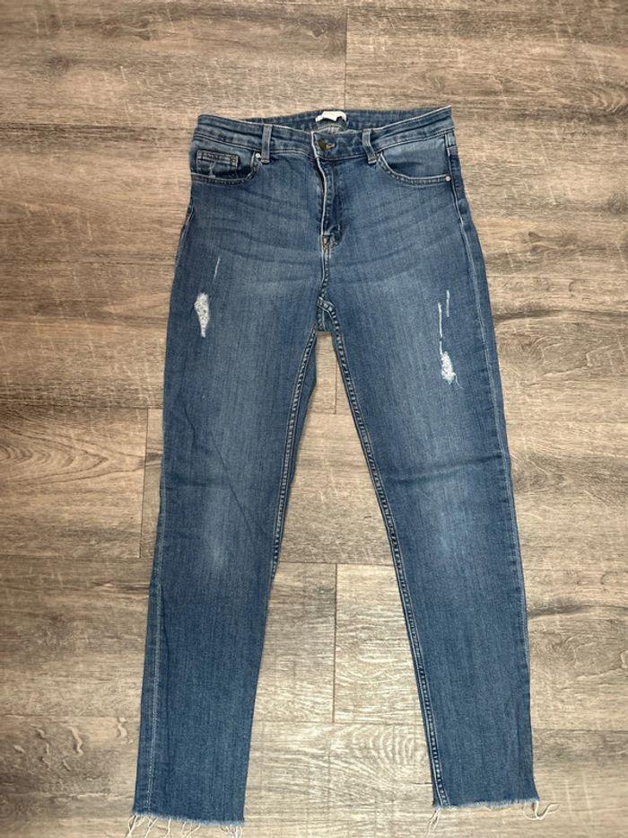 Jeans skinny bleu délavé H&M - photo numéro 2