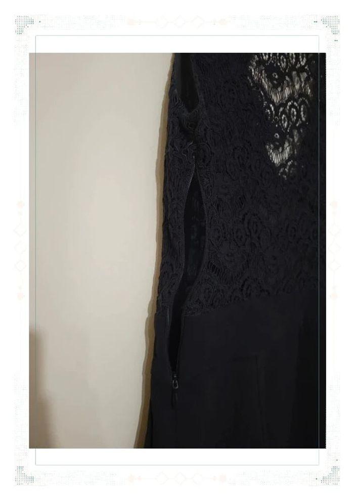 robe de cocktail noire Claudie Pierlot noir taille 34 - photo numéro 6