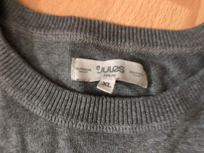 Joli pull gris ML Jules T. XL homme TBE - photo numéro 7