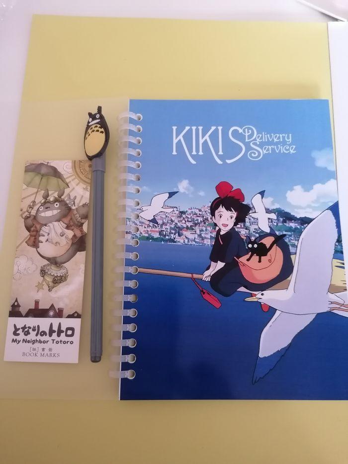 Cahier kiki la petite sorcière + crayon et marque page - photo numéro 1