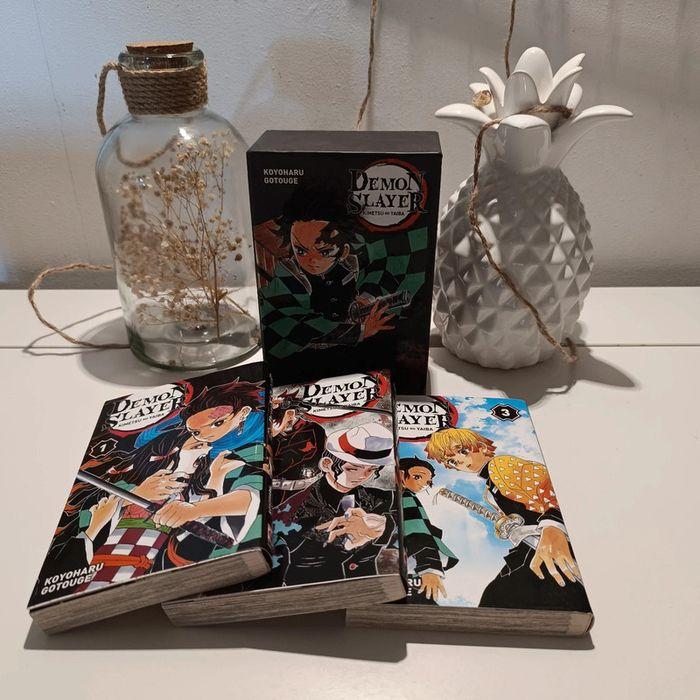 Manga démon slayer coffret collector starter 1 à 3 ( 2020 ) - photo numéro 3