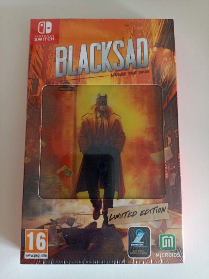 Jeu Switch blacksad édition limitée neuf - photo numéro 1