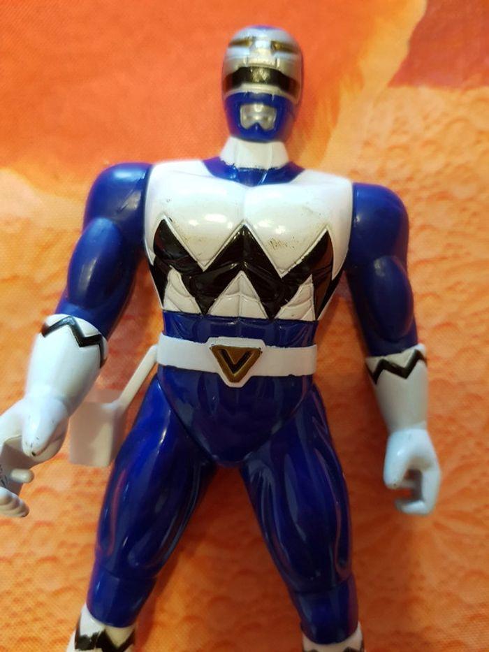 Jouet Vintage : Power Ranger Bleu l'autre galaxie ( Rare ) - photo numéro 2