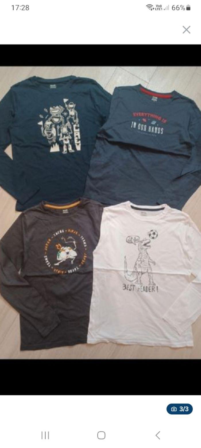 Lot de 7 tee-shirt manches longues - photo numéro 3