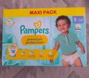 2 paquets de couches Pampers taille 5