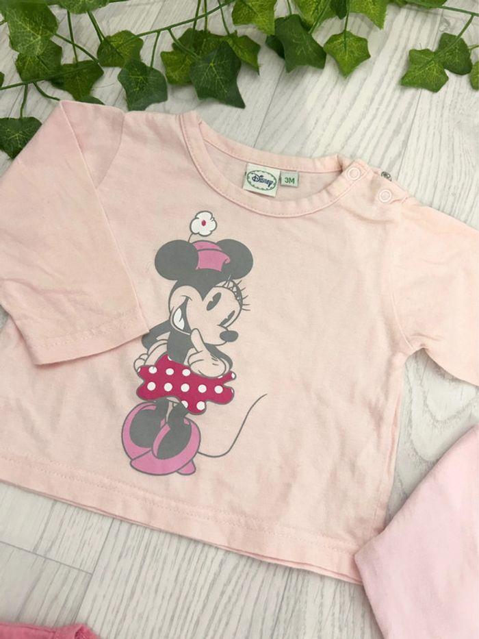 Lot t shirt Disney 3m fille 🩷 - photo numéro 4