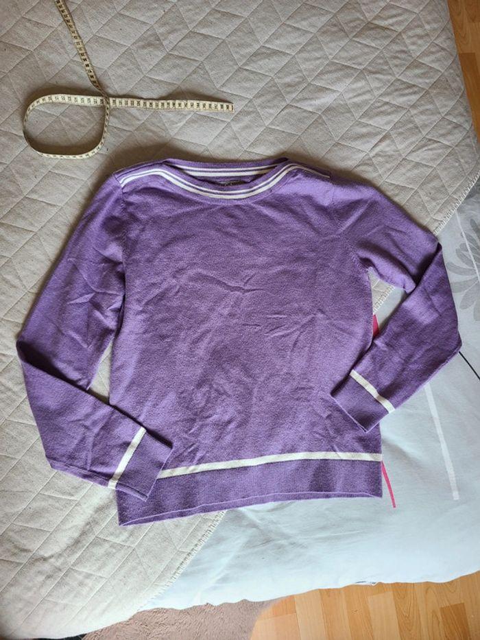 Petit pull violet - photo numéro 6