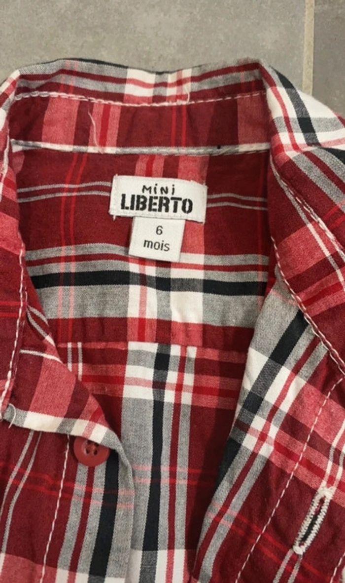 Chemise bébé Liberto 6 mois - photo numéro 3