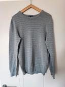 Pull gris Kiabi