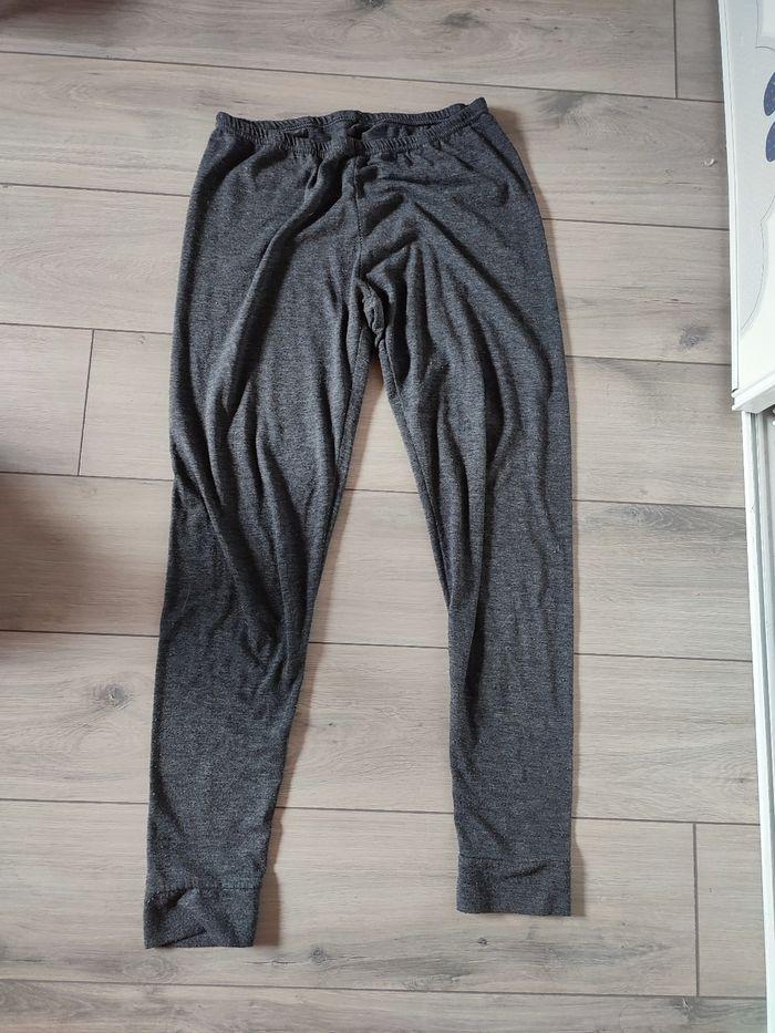 Legging gris foncé taille unique bon état - photo numéro 1