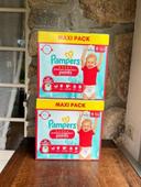 Lot 2 cartons Pampers Premium Taille 6 : 128 Couches Pants Culottes