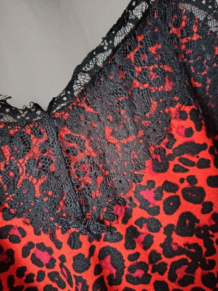 Top leopard rouge - photo numéro 2