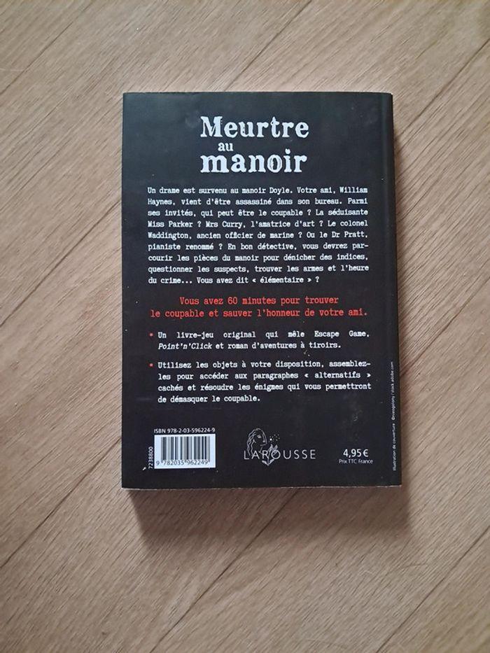 Livre escape game - photo numéro 2