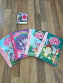 Lot 4 livres My Little Pony tome 1,2,3,5 +1 petit cadeau