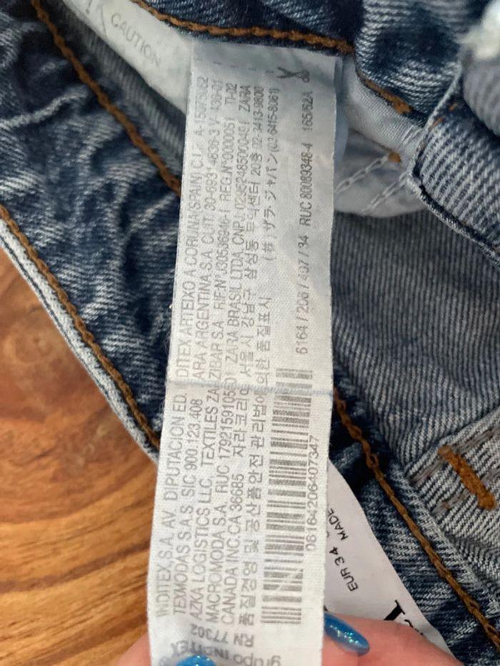 jean mom Zara taille 34 - photo numéro 4