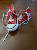 Converse enfant bébé rouge taille 21