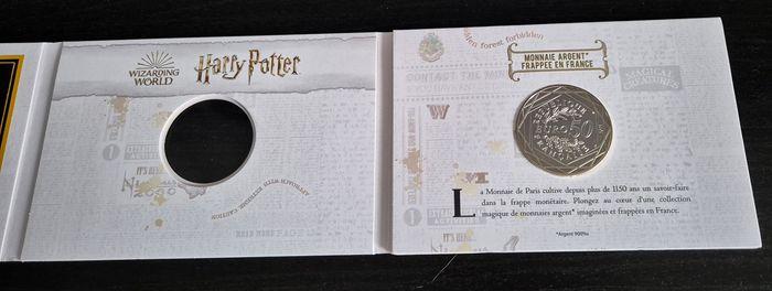 Pièce de monnaie rare Colorisée 50 EUROS "HEDWIGE" Collection Harry Potter - photo numéro 3