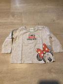 T-shirt gris Disney Baby 9mois